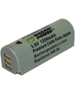 Wasabi Power Battery for Canon NB-9L and Canon PowerShot N, N2, SD4500 is, ELPH 510 HS, ELPH 520 HS, ELPH 530 HS