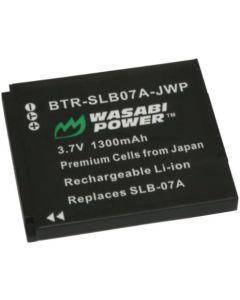 Wasabi Power Battery for Samsung SLB-07, SLB-07A, SLB-07B and Samsung PL100, PL150, ST50, ST500, ST550, ST600, TL100, TL205, TL210, TL220, TL225, TL90