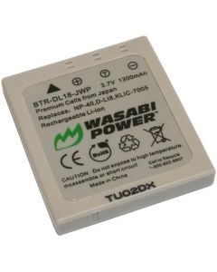 Wasabi Power Battery Replacement for Panasonic CGA-S004, CGA-S004A, CGA-S004E, DMW-BCB7 and Compatible with Panasonic Lumix DMC-FX2, DMC-FX7