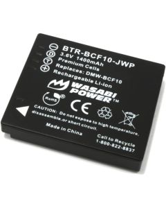 Wasabi Power Battery for Panasonic DMW-BCF10, CGA-S/106B