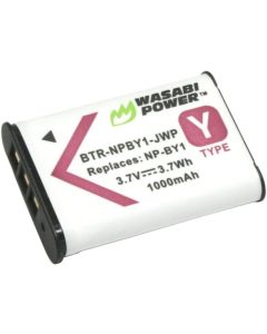 Wasabi Power Battery for Sony NP-BY1 and Sony HDR-AZ1 Action Cam Mini