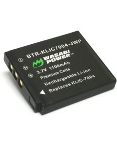 Wasabi Power Battery for Pentax D-LI68, D-LI122 and Pentax Q, Q7, Q10, Q-S1, Optio A36, Optio S10, Optio S12, Optio VS20