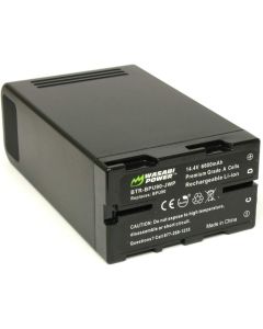 Wasabi Power Battery for Sony BP-U90 (14.4V, 7500mAh, 108Wh) and Sony PMW-100, PMW-150, PMW-160, PMW-200, PMW-300, PMW-EX1, PMW-EX1R, PMW-EX3, PMW-EX160, PMW-EX260, PMW-EX280, PMW-F3, PXW-FS5, PXW-FS7
