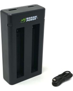 Wasabi Power Dual USB Battery Charger for Insta360 ONE X2