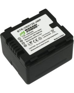 Wasabi Power Battery for Panasonic VW-VBN130 and Panasonic HC-X800, HC-X900, HC-X900M, HC-X910, HC-X920, HC-X920M, HDC-HS900, HDC-SD800, HDC-SD900, HDC-TM900 (1400mAh)