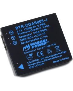 Wasabi Power Battery for Leica BP-DC4, BP-DC4-U and Leica C-LUX1, D-LUX2, D-LUX3, and D-LUX4 Battery