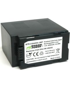 Wasabi Power Battery for Panasonic CGA-D54, VW-VBD29, VW-VBD55
