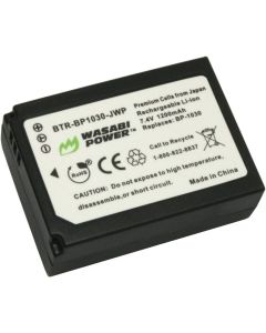 Wasabi Power Battery for Samsung BP1030, BP1130, ED-BP1030 and NX200, NX210, NX300, NX1000, NX1100, NX2000
