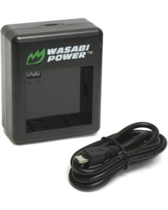 Wasabi Power Dual USB Battery Charger for Xiaomi Yi Sport Action Camera