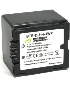 Wasabi Power Battery for Panasonic CGA-DU12, CGA-DU14, VW-VBD120, VW-VBD140