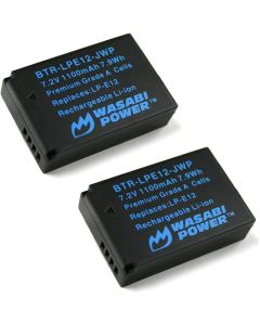 Wasabi Power Battery for Canon LP-E12 (2-Pack)